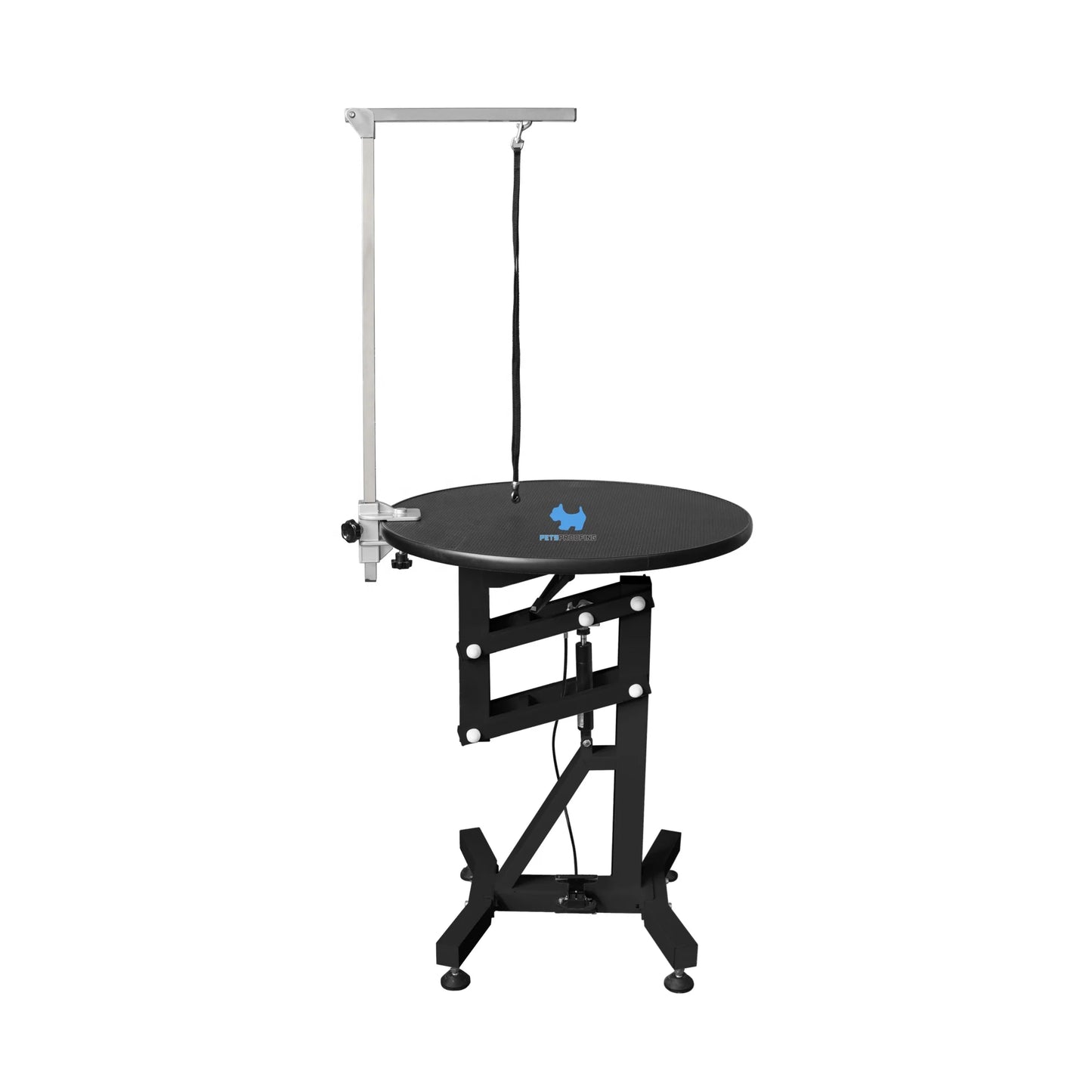 Petsproofing Portable Veterinary Vet Hospital Round Grooming Table Home Electric Metal Spray Small Pets Pet Grooming Table