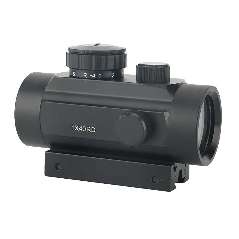 1X40RD Scope Outdoor Shooting Scopes Tactical Optics Hunting Green Red Dot Sight Enclosed Red Dot Scope