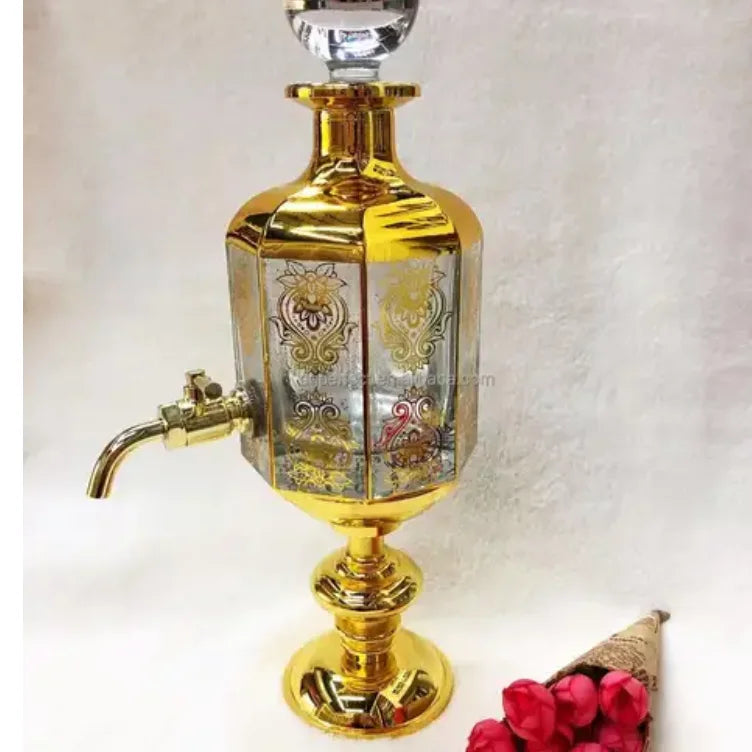 Arabic Style Handmade Lead Free Perfume Glass Bottle Decanter