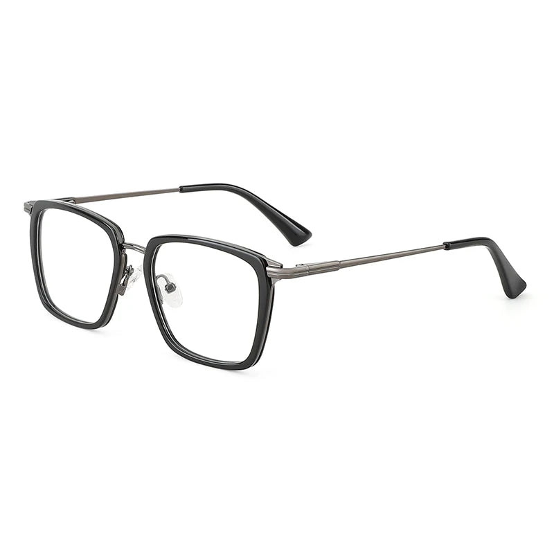 Italian Mazzucchelli Montures Optiques Marcos Opticos Montature Da Metal Acetate Optical Eyeglasses Frame Glasses