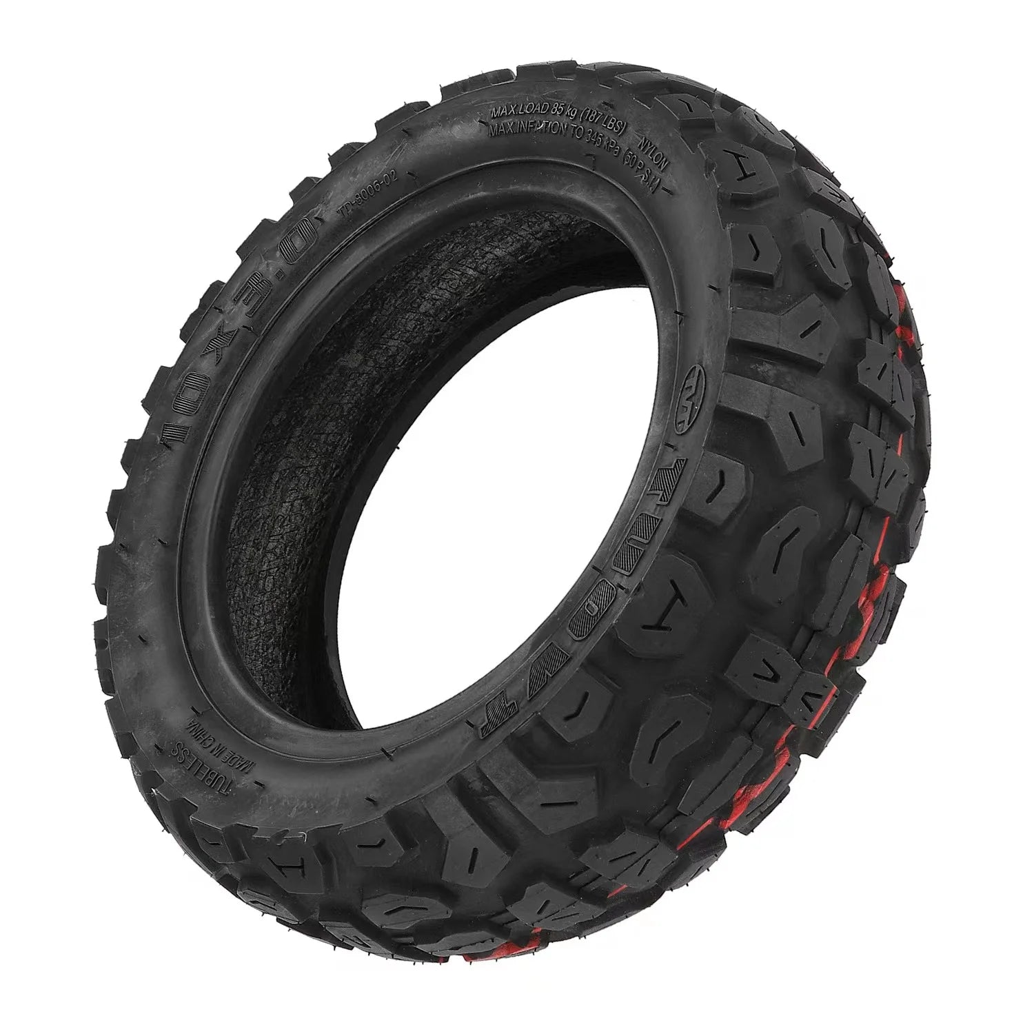TUOVT 10 Inch Electric Scooter Tire 10x3.0 Outer Pneumatic Tire 10*3.0 Off Road Tire for KuGoo M4 Pro Zero 10x 255x80