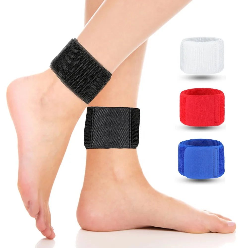 Soccer Shin Guard Strap Anti Slip Sports Football Legging Shin Fixed StrapsAnkle Guards for Kicking Ball Running Cycling