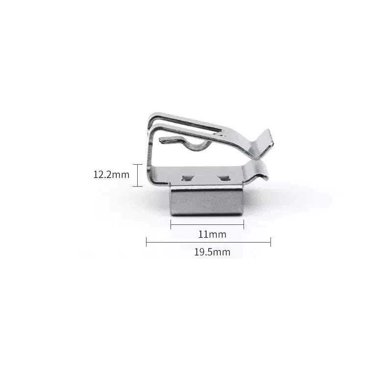 Scenex Solar SM-SCC-ST/2 Photovoltaic Stainless Steel 90 Degree Cable Clip with 12-Year Warranty for Sunrunner Systems