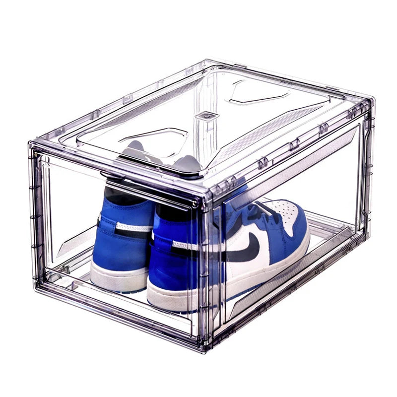 Hot Selling Products 2024 Shoe Box Organizer Plastic Transparent Acrylic Shoe Box Storage Sneaker Box