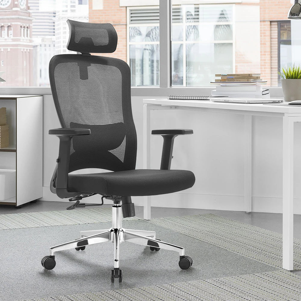 NOEL Modern Functional Staff Office Chair Ergonomic Swivel Mesh Furniture Chairs Office Table and Chair Set