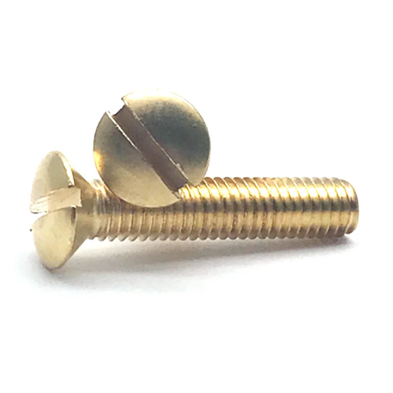 Factory Hot DIN963 Brass Slotted Countersunk Head Machine Screw