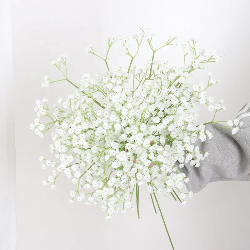 JCF211 Soft Glue Babysbreath Artificial Flower  Home Hotel Wedding Decoration Flower Arrangement Fake Flower Wholesale