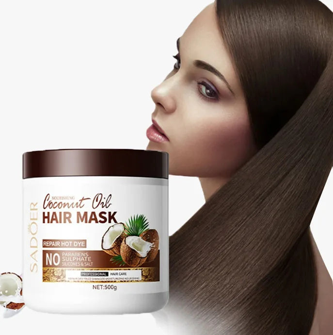 Coconut Cream Hair Mask Volume Moisturizing and Repairing Hair Improves Strength Softness and Smoothness Wholesale