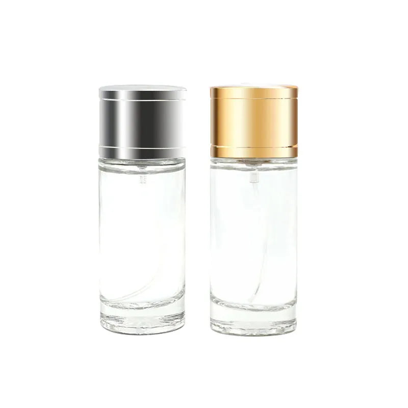 Luxury Thick Bottom Spray Bottle for Perfume Packaging Refillable 50ml Fragrance Bottle Perfume Glass Fine Mist Spray Bottle