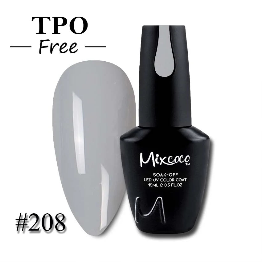 Mixcoco New Nail Product Hema Free 2023 Private Label Nails Supplies Salon Uv Gel 299 Color 15ml Bottle Sets Gel Nail Polish
