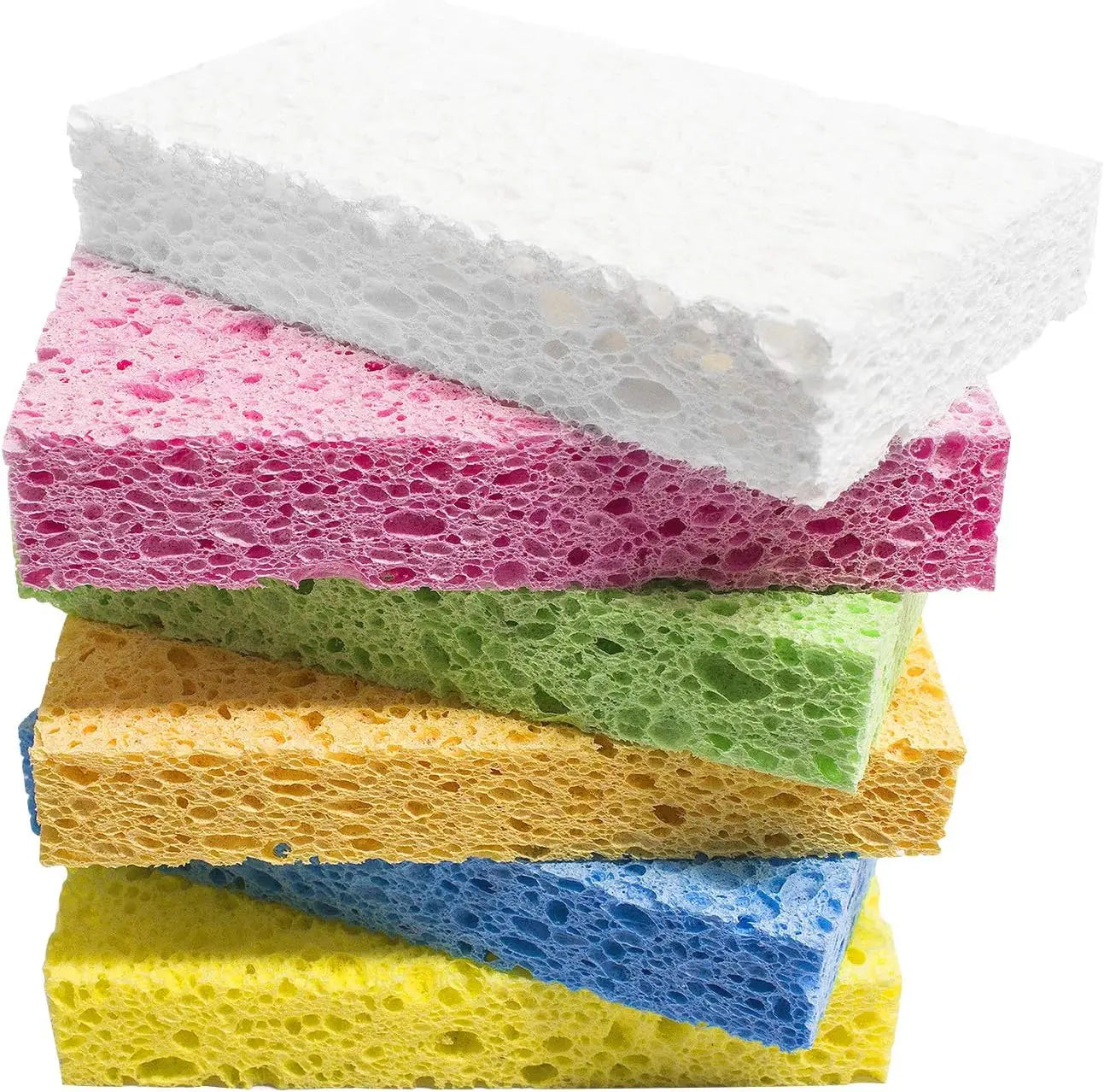 Wood pulp  sponge for kitchen cleaning wood pulp sponge for oil removal dish washing brush