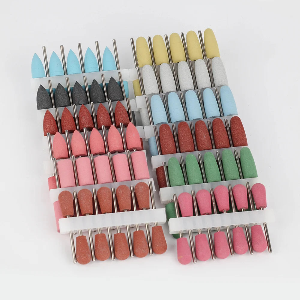 Silicone Polisher Private Label Nail Drill Bits for Callus Treatment High Quality Nail Polish Tools