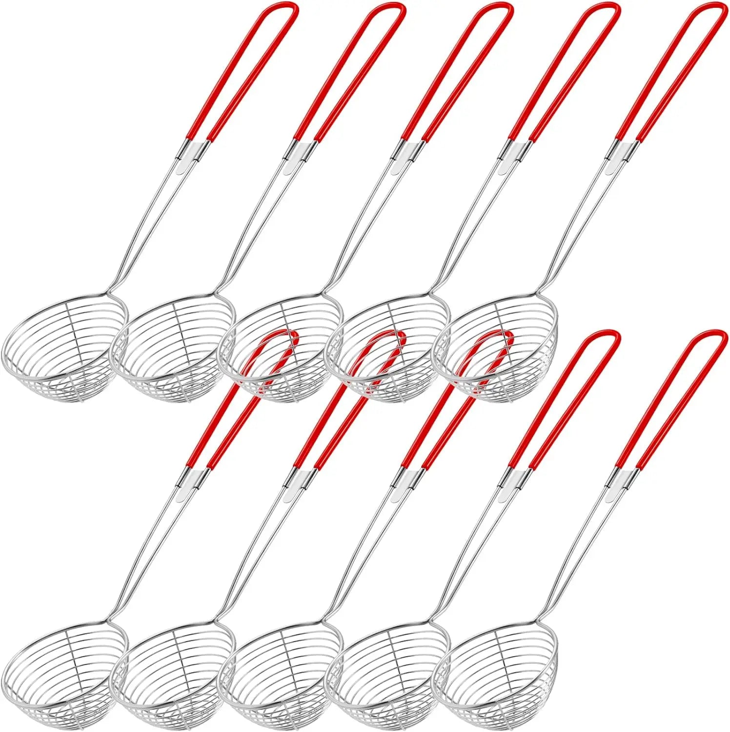 Wholesale Mini Hot Pot Colander Anti-Scald Soup Spoon Stainless Steel Strainer Spoon