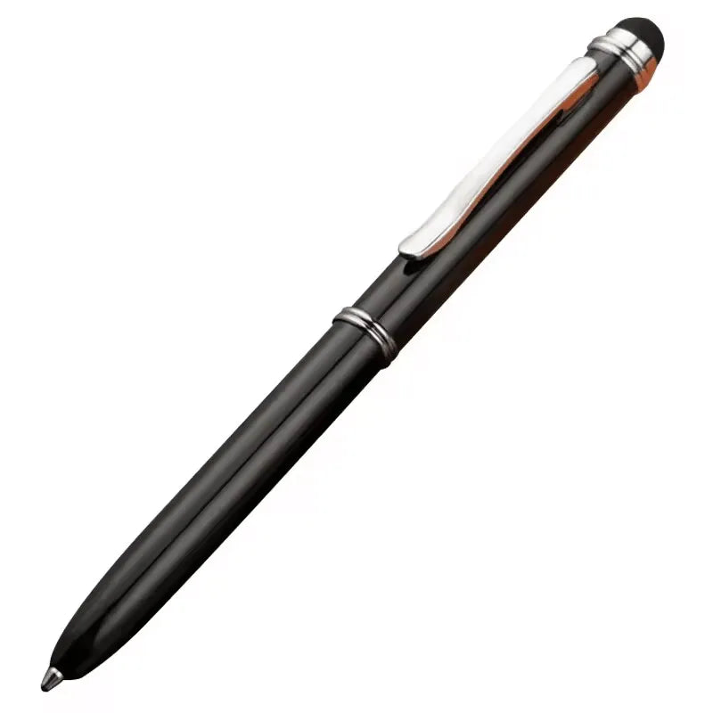 Rotating Two-Color Metal Touch Screen Ballpoint Pen Multi-color Capacitor Pen Advertising Gift Pen