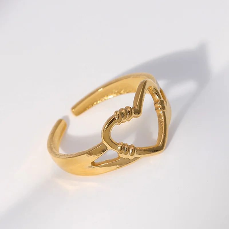 Beimai OEM Anillo Wholesale Simple and Fashionable Stainless Steel Women's Ring