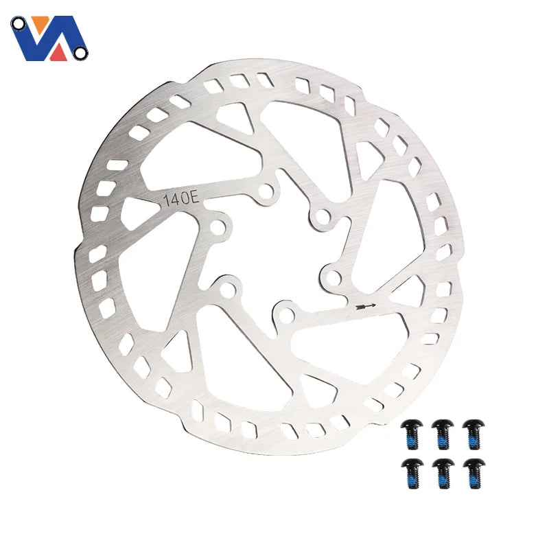 New Image Original 140mm Brake Disc for Kugoo Kukirin G3 Pro Electric Scooter  6 Holes Brake Caliper Disc with Screws