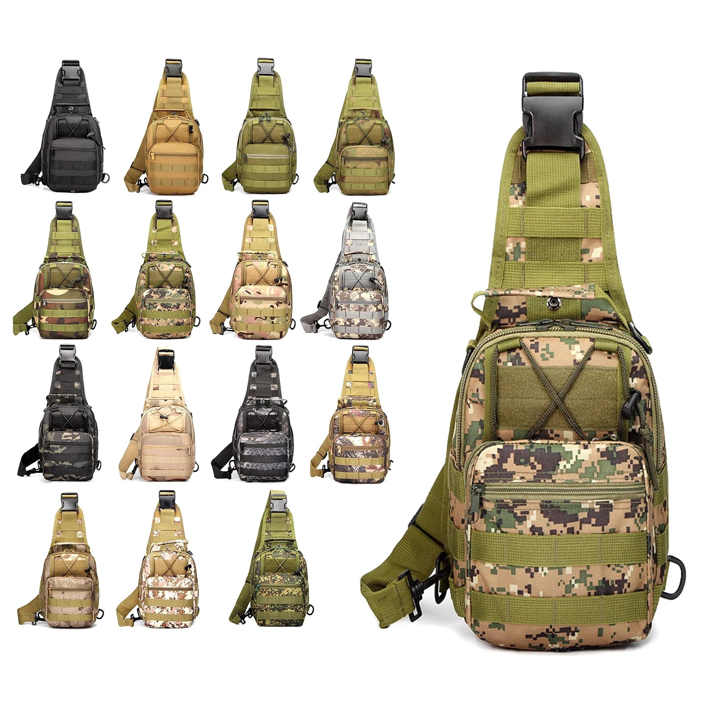 Trauma Rescue Compact Crossbody Sling Messenger Vest Shoulder Chest Reasonable Price Tactical Sling Chest Bag