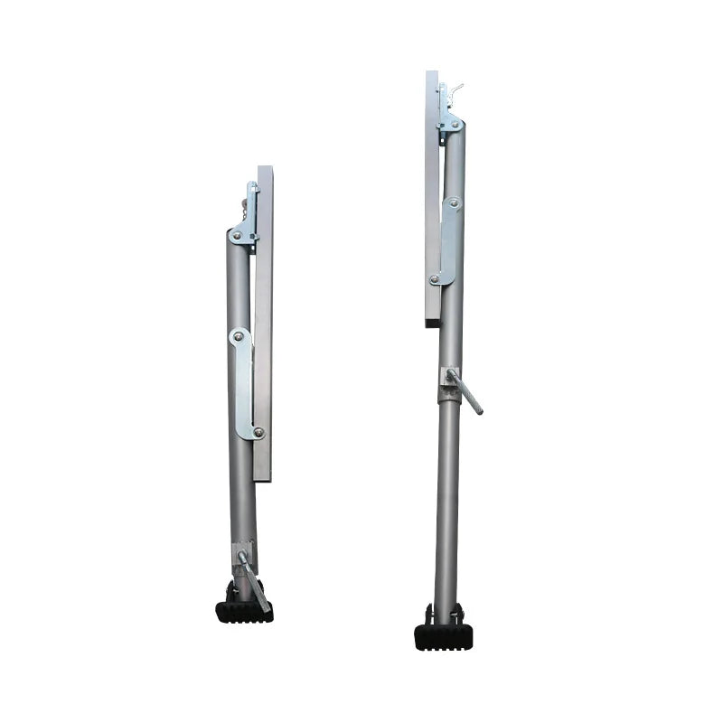 Aluminum Alloy Apartment Ladder Support Foot Stabilizer Extendable Thread Anti Slip Base Accessories 300 Lbs Capacity
