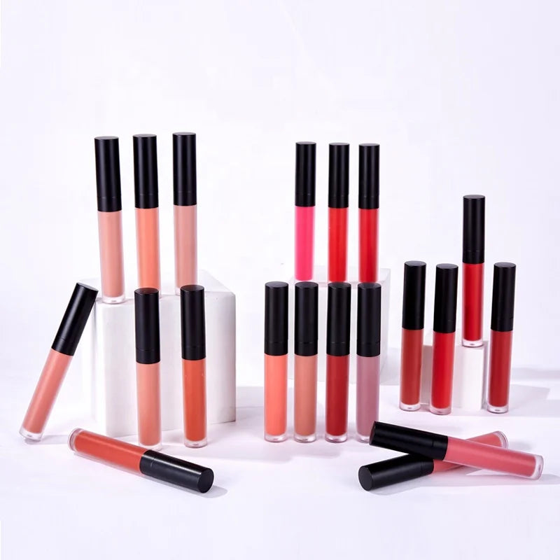 Hot Selling Women's Mineral Liquid Soft Matte Lipstick Regular Size Wholesale