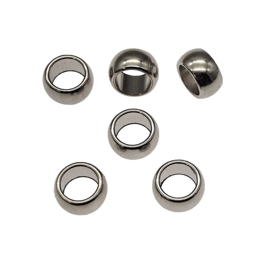 Round Adjustable Sliding Metal Bracelet Lock Closure Clip Clasp Alloy Wristband Lock
