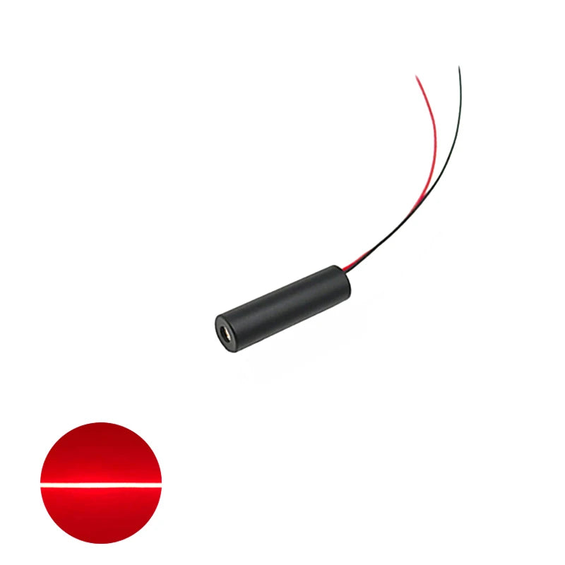 High Stability Compact Mini D10mm 650nm 15mw 3V 6V Red Line Industrial Grade Laser Module for Positioning and Making