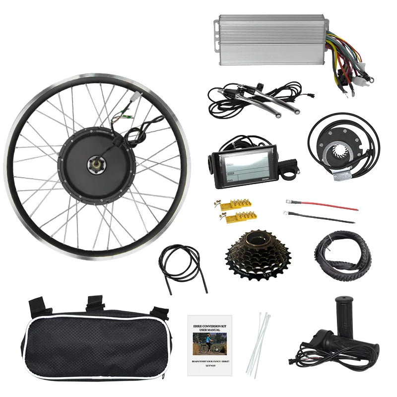 2024 Cheap Price Water Proof Quick Plug Bike Electric Engine Kit China Supplier Electric Bicycle Kit 1000w