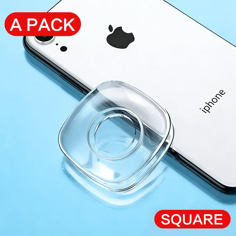 Factory Direct Price Multifunction Strong Sticky Transparent and Traceless Mobile Phone Nano Stand for Phone Silicone Car Pas
