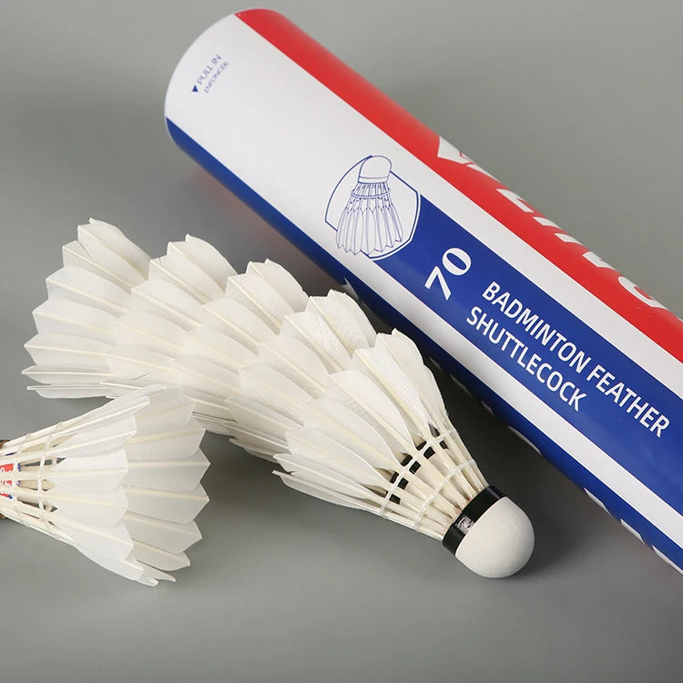 Lingmei 70 Goose Feather Badminton Shuttlecock Wholesale
