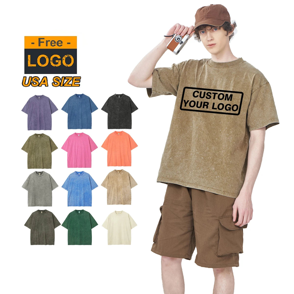 250G Fashion Wholesale 100% Pure Men'S Superior Cotton Tshirts Plain in Bulk Printable New Design Men Cotton Trendy T-Shirt