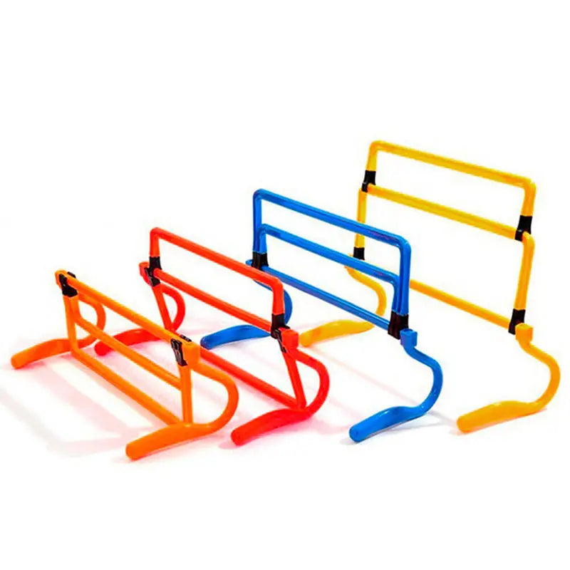 Adjustable Hurdle Group Training Speed Agile Hurdle 4 High Plastic Football Training Equipment