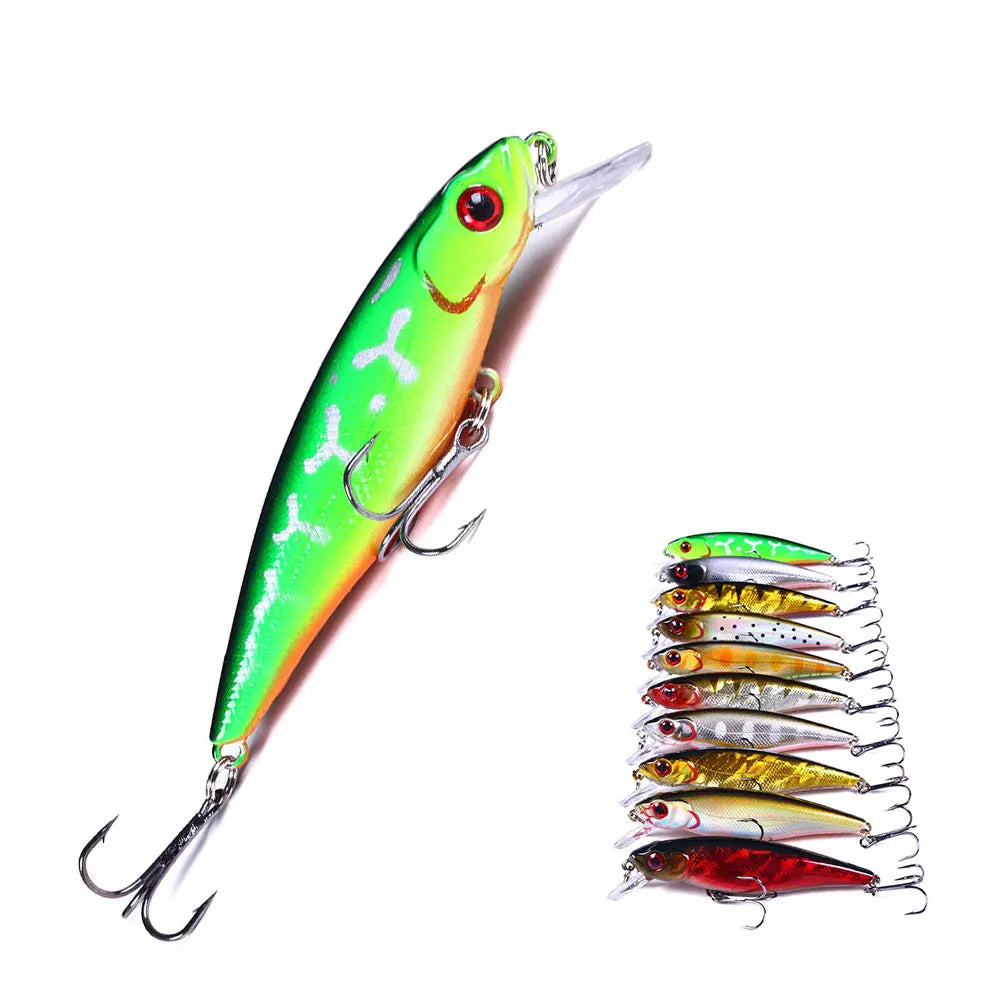 Wholesale MI151 8.8cm 9.2g Artificial Hard Plastic Floating Jerkbait Minnow Fishing Lures