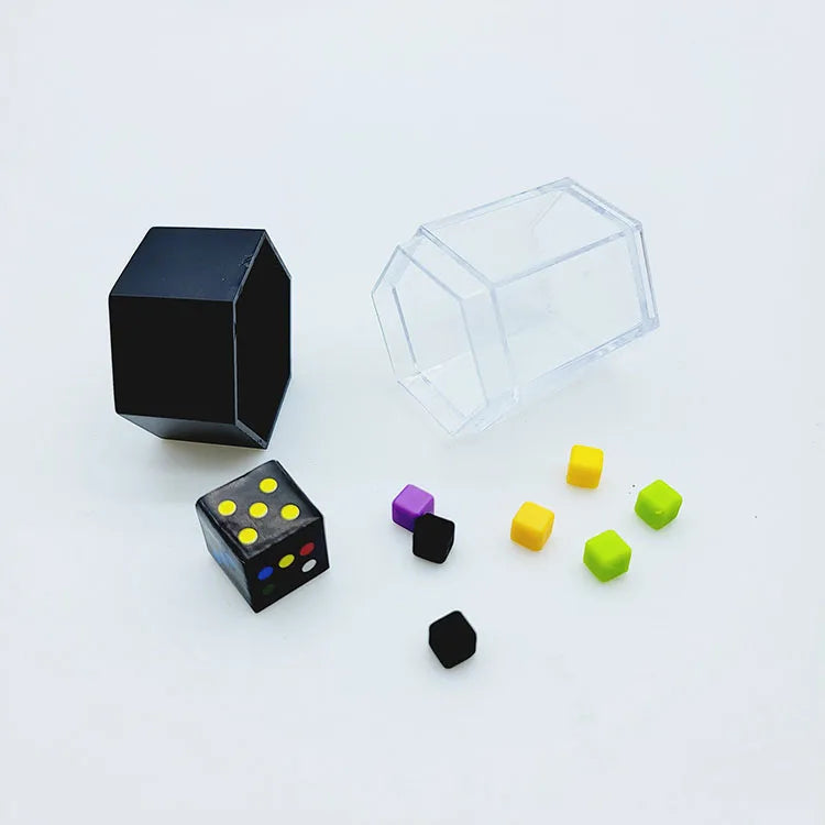 Funny Street Magic Small Size Dice Bomb Explosion Dice Bomb  Magic Trick Prop Toy