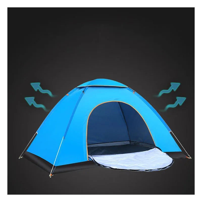 2-3 Person Quick Automatic Opening Outdoor Warehouse Tent All Season Outdoor Tents Camping Tent Travel