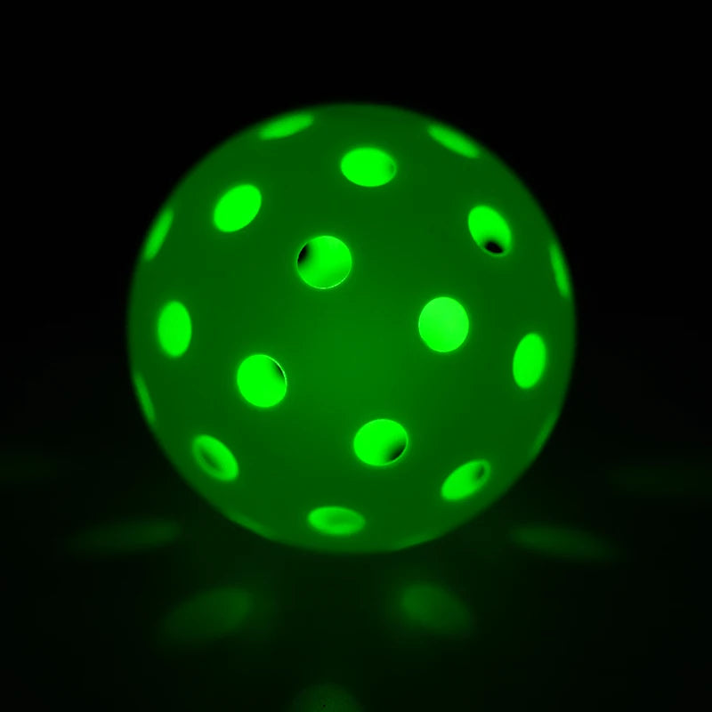 Loki Wholesale Custom LED Light up Pickleballs High Elastic and Durable Indoor Outdoor Pickleball Balls