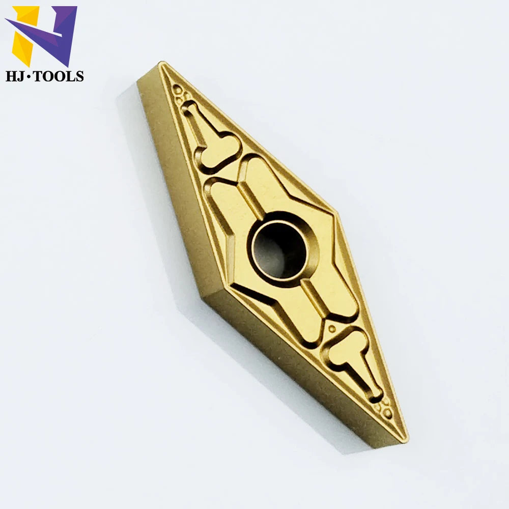VNMG Semi-Finishing Carbide Inserts Customizable CVD Coating Turning Tool for Steel