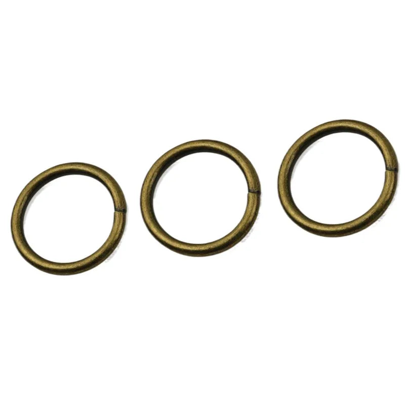 32mm Ancient Bronze Iron Metal Wire Circle Strap Buckle Strap Ring