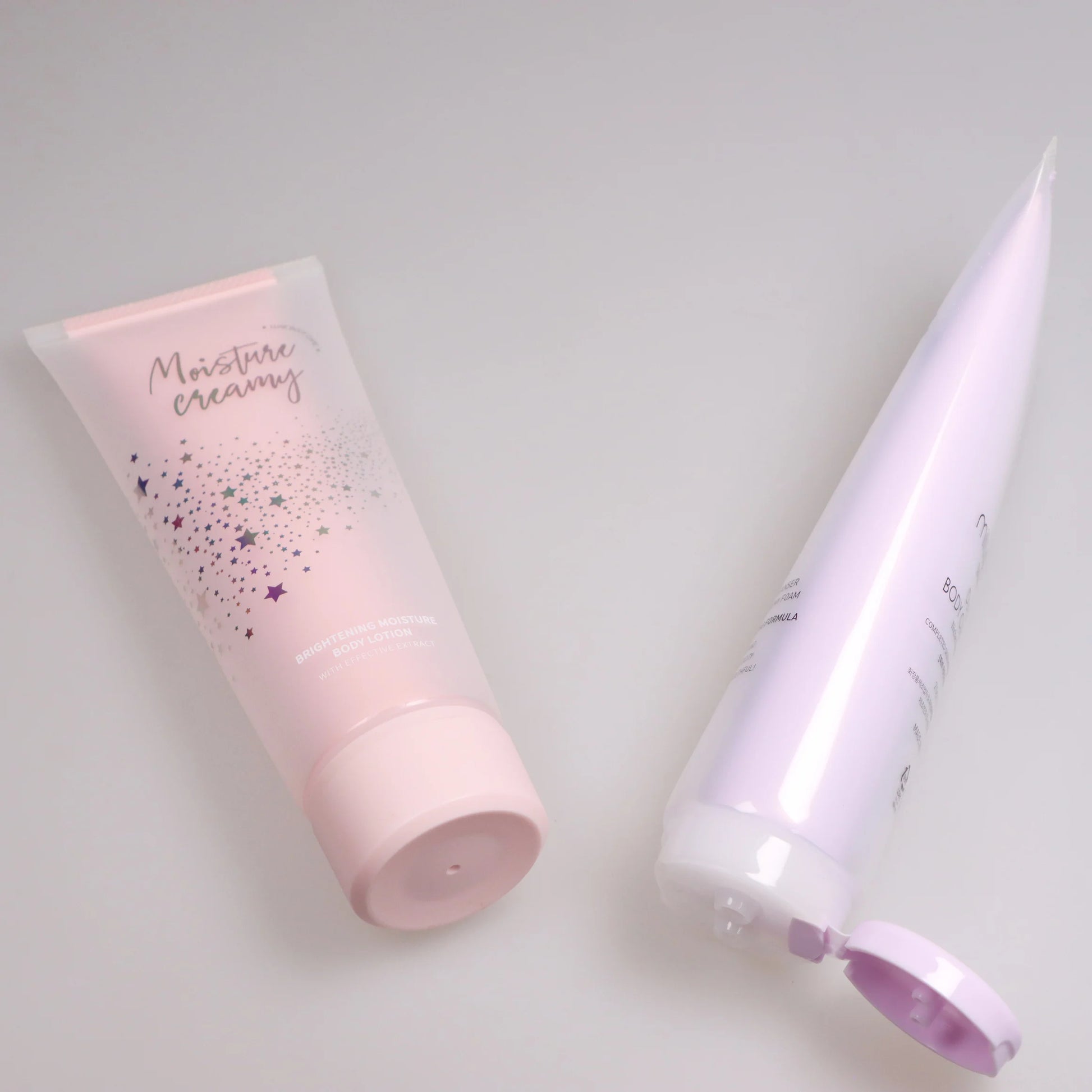 Dual Chamber Double Soft Tube for Skin Care Body Lotion Shampoo Gel Squeeze Soft Tube Cosmetic Plastic Packaging Plastic Tube
