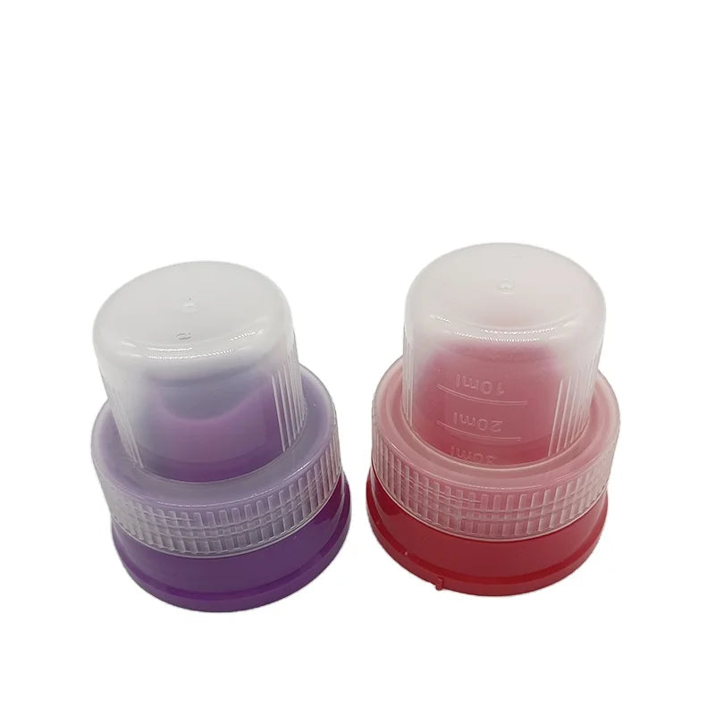 M45mm & M56mm PP Non-Spill Detergent Measuring Bottle Cap for 3L Plastic Liquid Detergent Container
