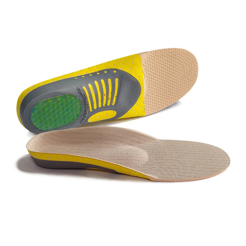 Premium Orthotic Gel Insoles Orthopedic Flat Foot Health Sole Pad for Shoes Insert Arch Support Pad for Plantar Fasciitis Uni