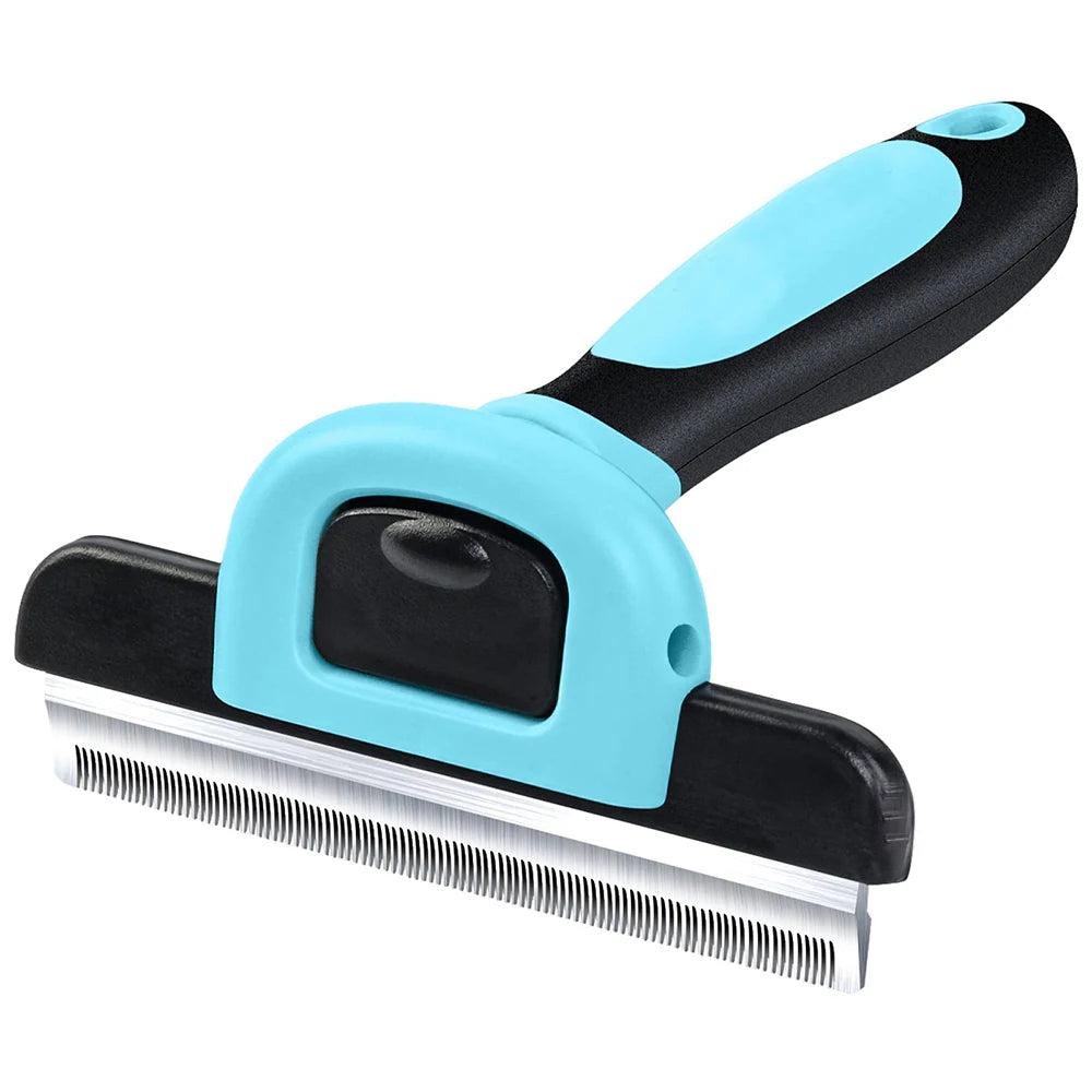 Stainless Steel Cepillo Para Perro Cat Dog Deshedding Cleaner Cleaning Hair Remover  Grooming Pet Hair Brush