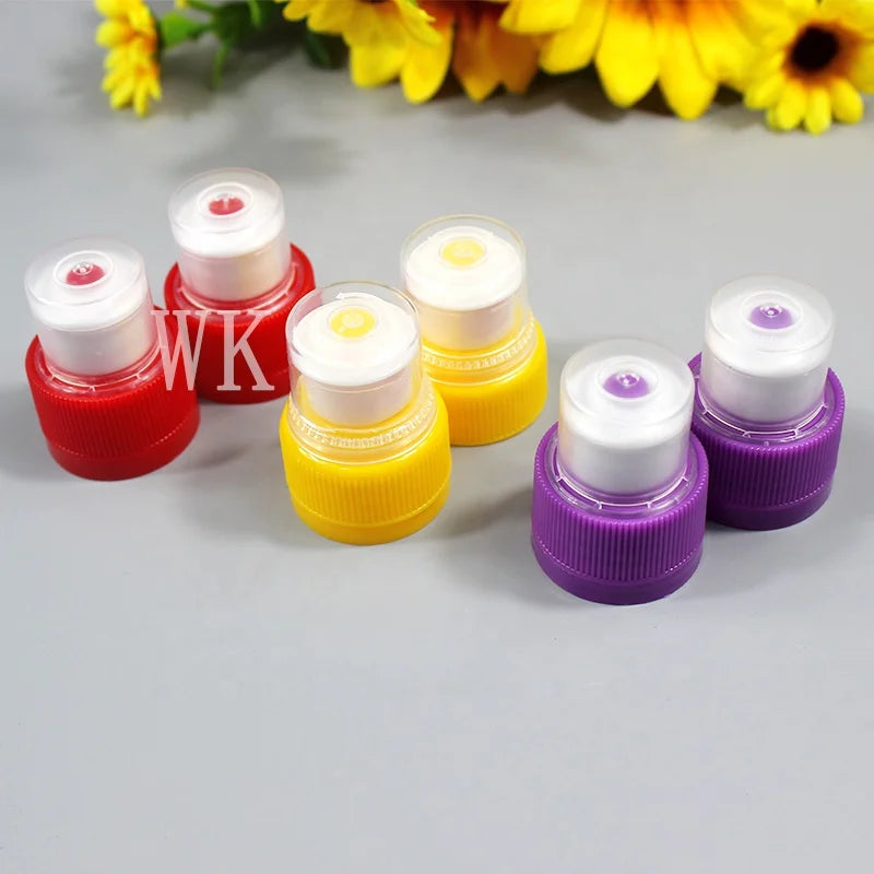 Hot Bottle Lids Plastic PP Cover Screw Lids Plastic Sport Cap