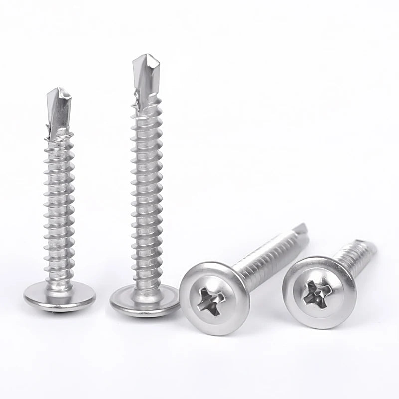 Stainless Steel Truss Head Self-Drilling Wood Screw for Roofing Metric System