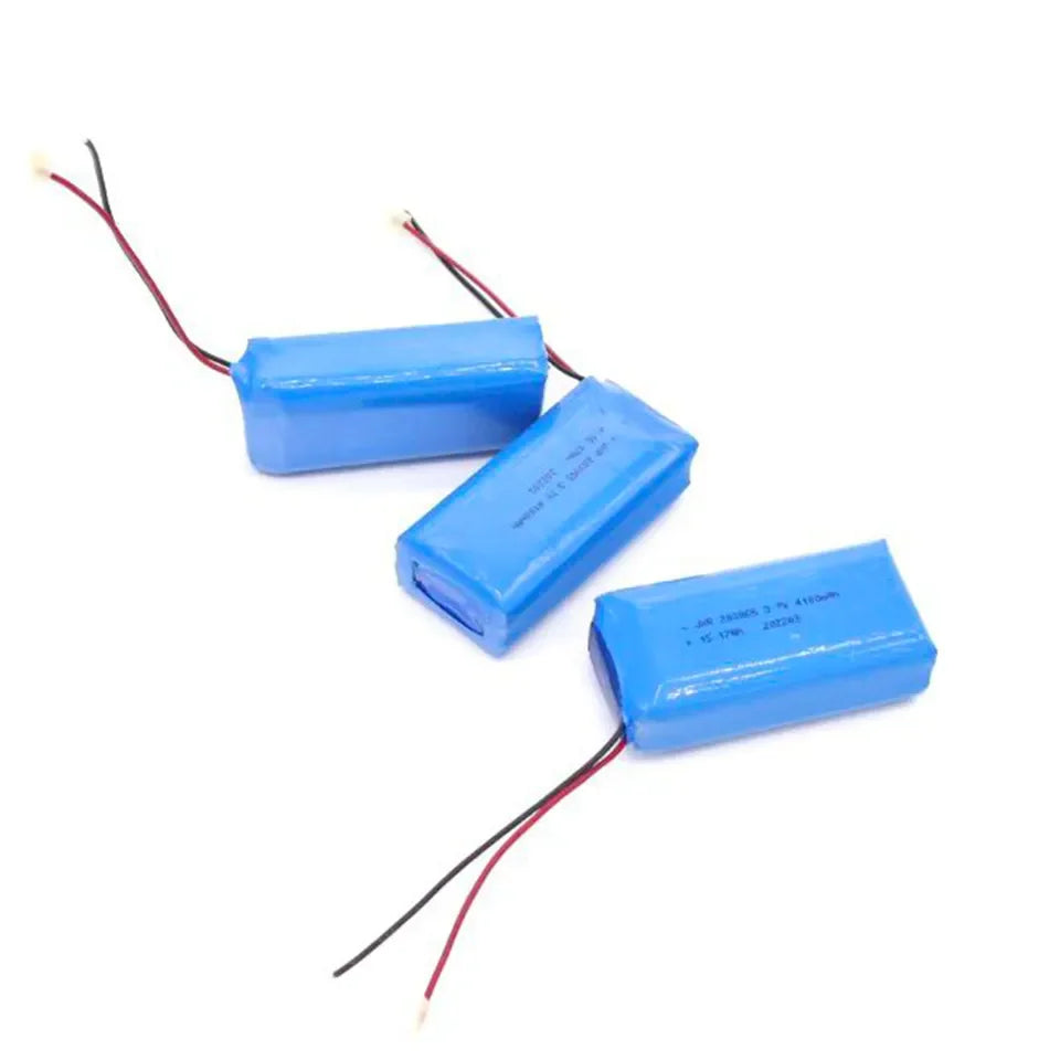 JXR Battery JXR902030 3.7V 4100mAh 1S2P 203065 Rechargeable Solid State Lithium Polymer Battery 12-Month Warranty 800 Cycles 