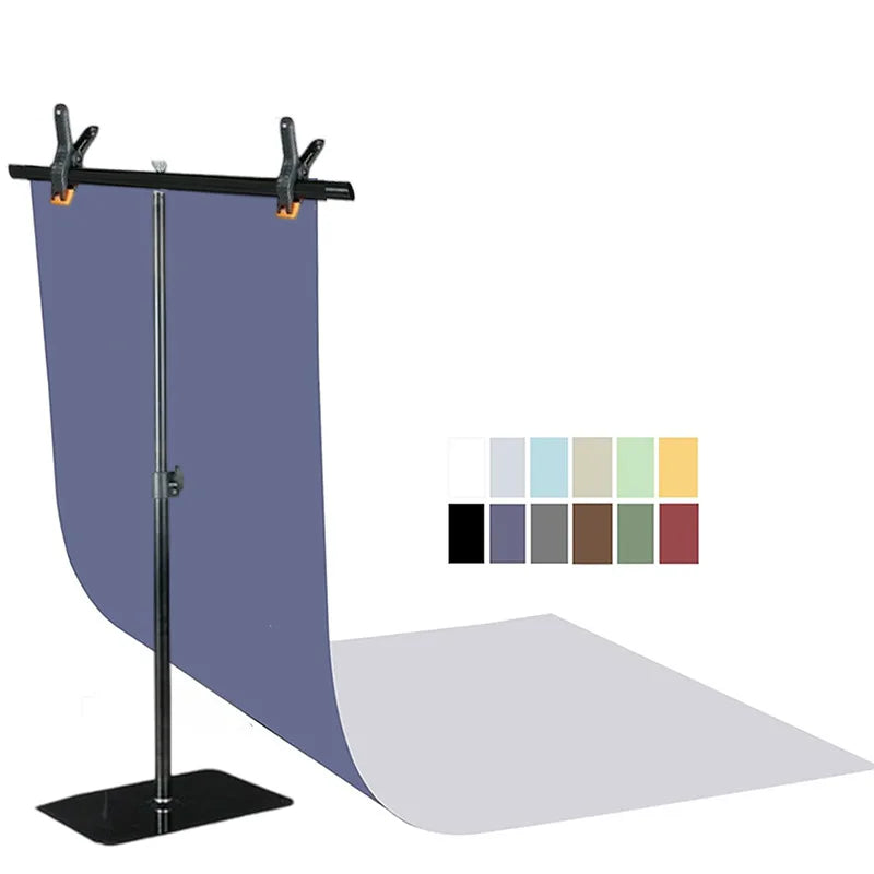 Photography T-shaped Background Stand Shooting  Backdrop Set Live Streaming Background Paper Background Cloth Rack Photos