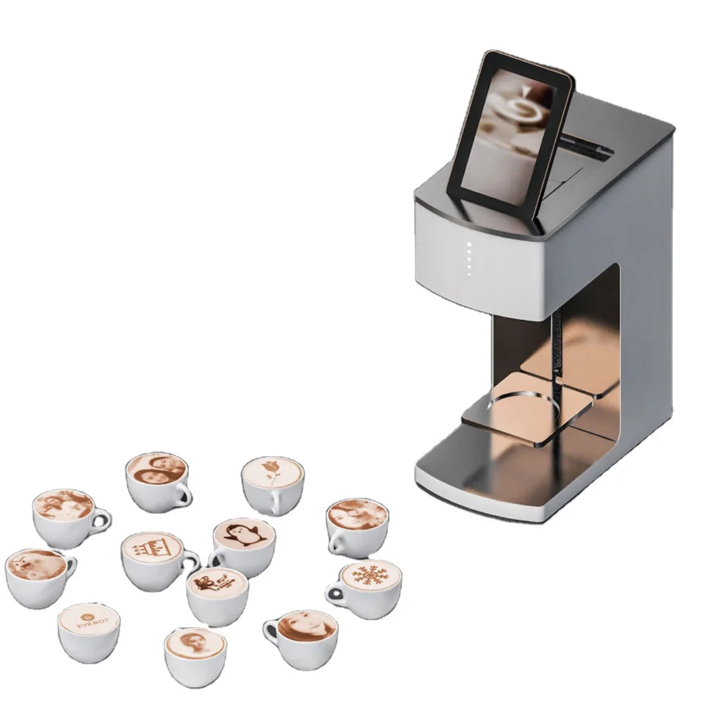 3D High Resolution Printing Coffee Machine Printer Cappuccino Coffee Dark Beer Cafe Commercial Art Printer Latte Print Machin