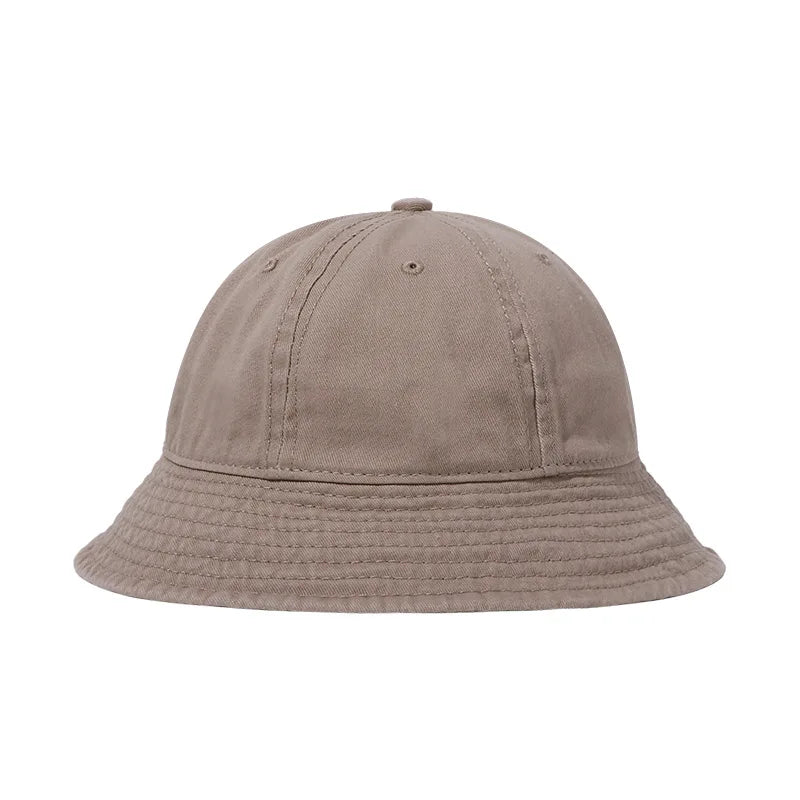 Unisex Sunproof Bucket Hat Soft Short Brim Casual Traveling Sun Hat Custom Design Solid Color Bucket Hats