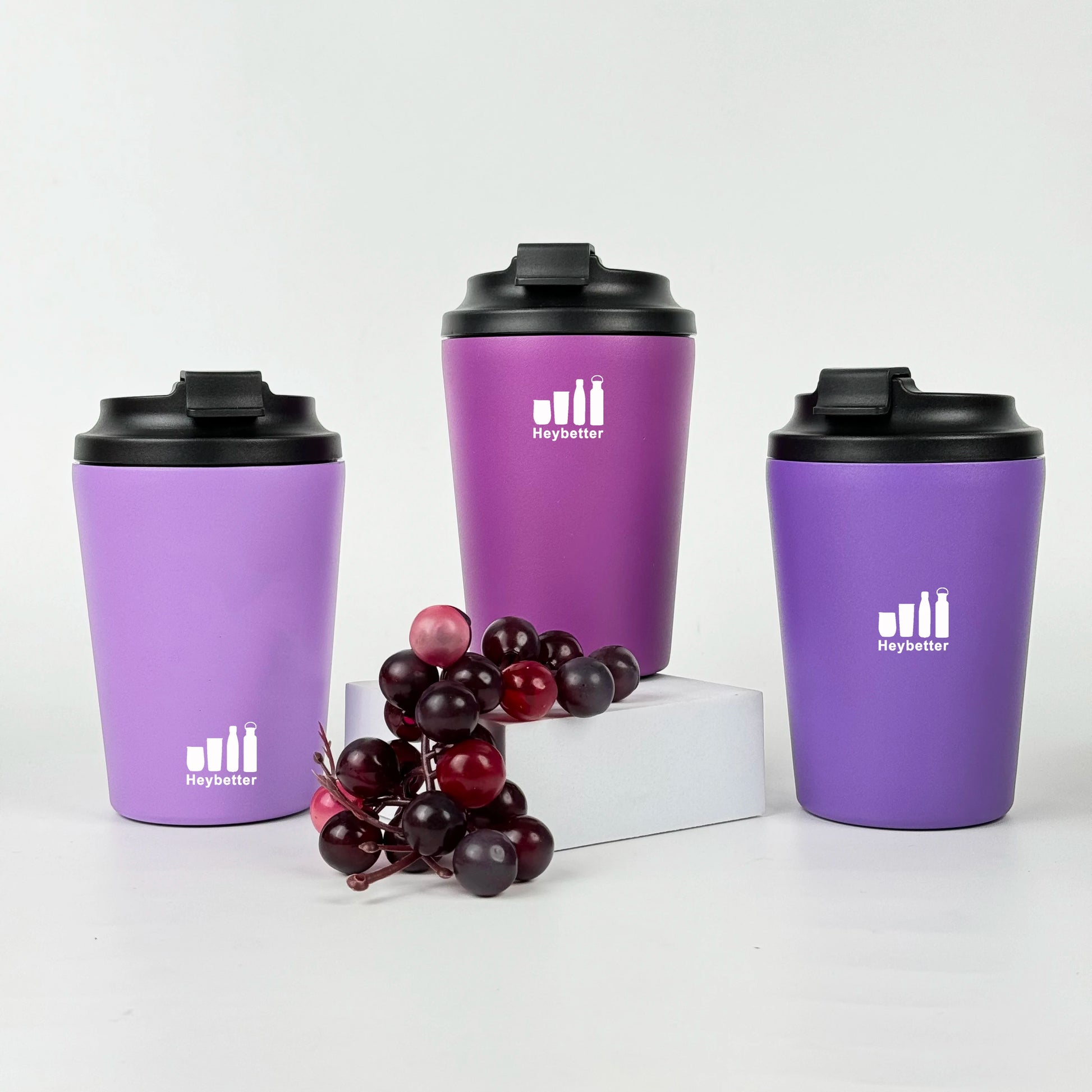 12 Ounce Leak-Proof 8oz 12oz Reusable Tumbler Stainless Steel Double Wall Coffee Travel Sport Tea Mug BPA-free Sustainable Cu