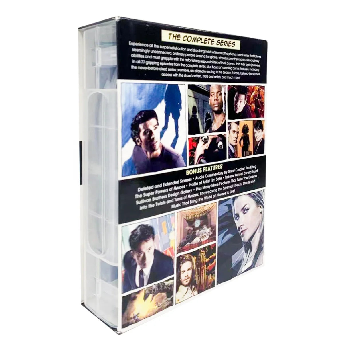 Factory Wholesale Dvd Movie Collection Films Tv Series Complete Dvd Series Heroes the Complete Series 1-4 21Disc