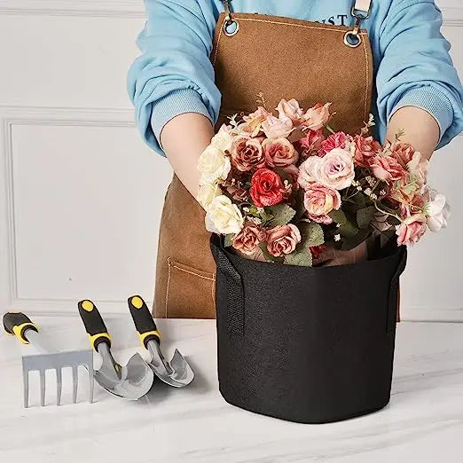 OEM Hot Products 7 Gallon Grow Bags Nursery Pots Fabric Flower Planting Pots for Vegetables Grow Pots