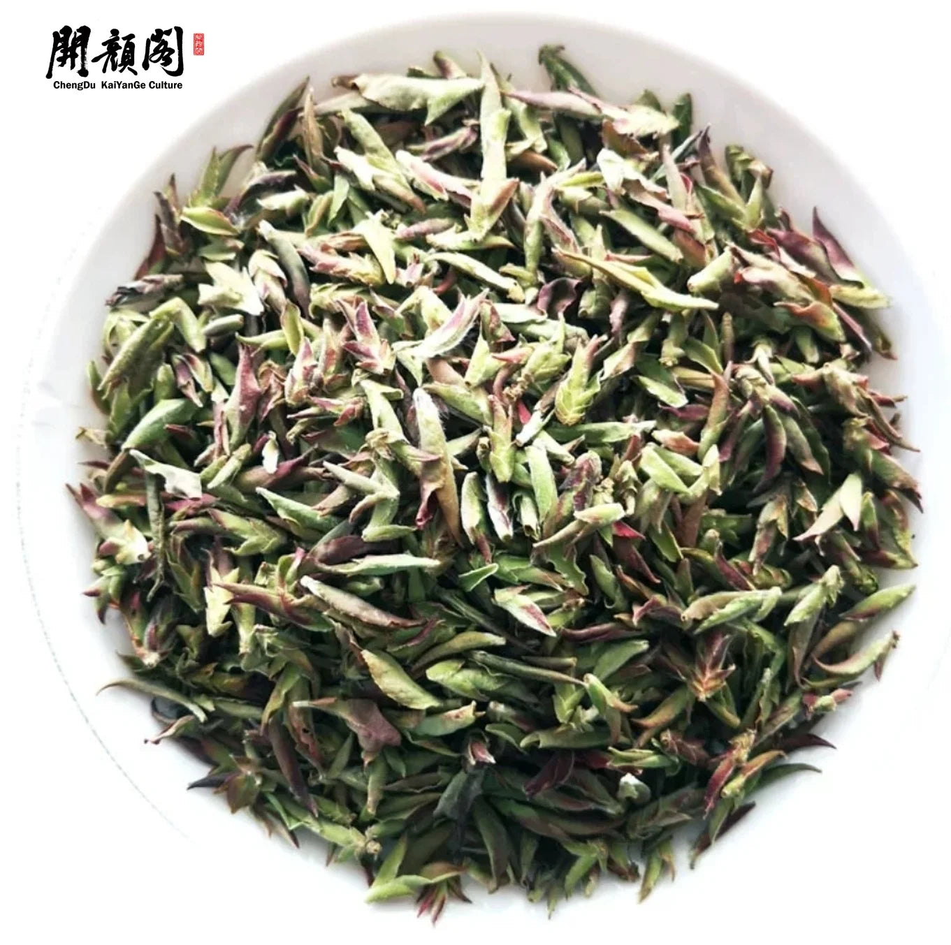 KAIYANGE Yunnan Pu'er DA XUE SHAN Ancient Tree Flower Bud Purple Bud Tea Camellia ZI YA CHA BAO Rich Sweet Nectar Scented Tea